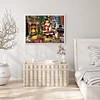11CT Christmas-DIY Stamped Cross Stitch Embroidery 50*40cm/19.7*15.7in