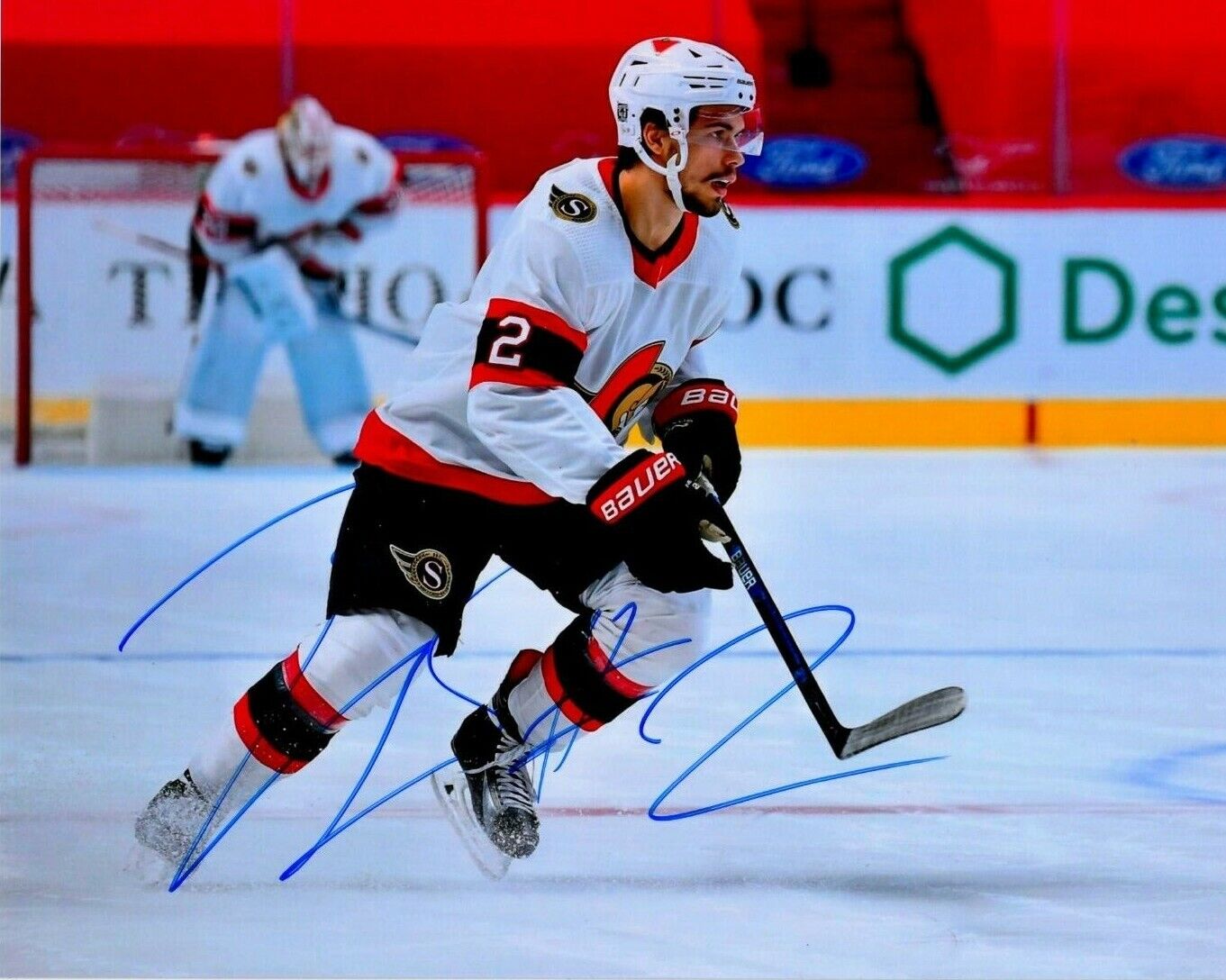 ARTEM ZUB autographed SIGNED OTTAWA SENATORS 8X10 Photo Poster painting #2