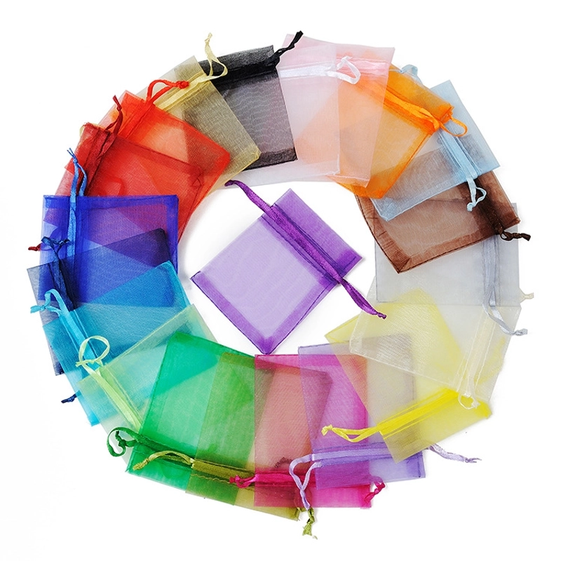 35*50 Large Organza Gift Yarn Candy Packaging Bag Multicolor