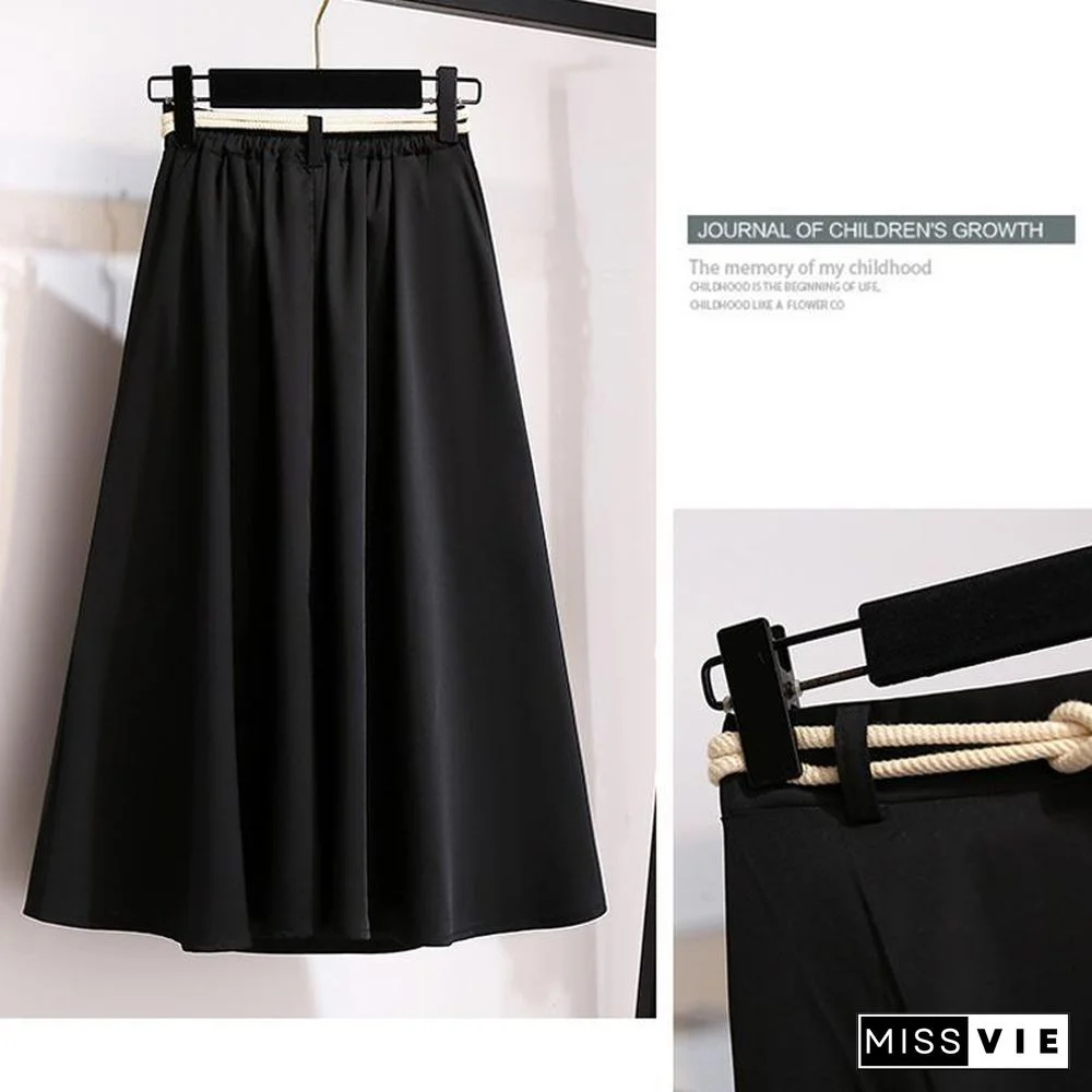 Sweet Floral Chiffon Tee+ Skirt P15761