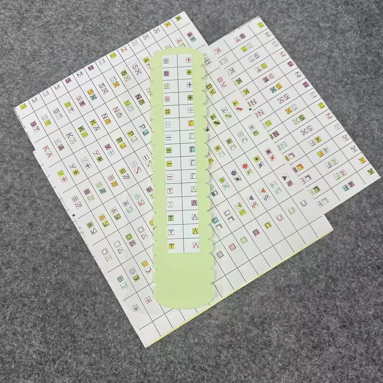 [Applicable to sponge wire board] [New symbol sticker]