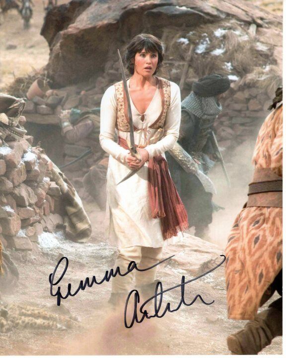 GEMMA ARTERTON signed autographed PRINCE OF PERSIA TAMINA 8x10 Photo Poster painting