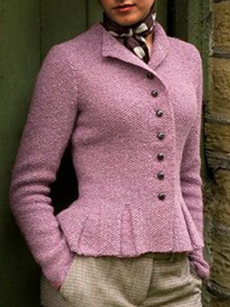Women Buttoned Vintage Sweater Cardigans