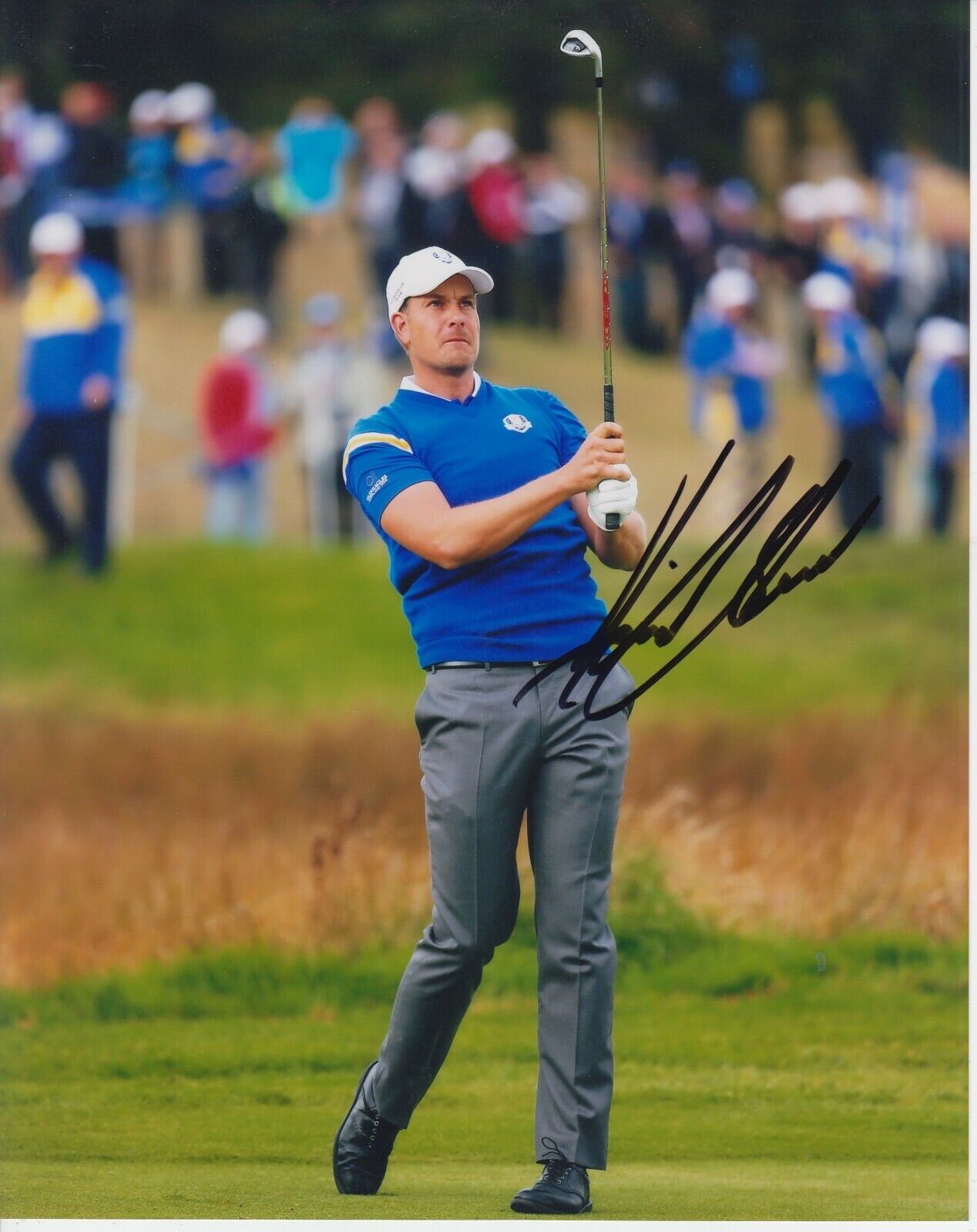 Henrik Stenson Ryder Cup #0 8x10 Signed Photo Poster painting w/ COA Golf