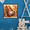 Diamond Painting-DIY Full Round Drill Autumn Gnome(40*40 CM)