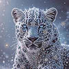 Diamond Painting-DIY Crystal Rhinestone Snow Leopard