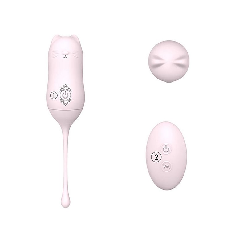 Meow Modelling Remote Control Vibrator Vibrating Kegel Balls Bullet Clitoris Simulate Vibrator Sex Toy For Women