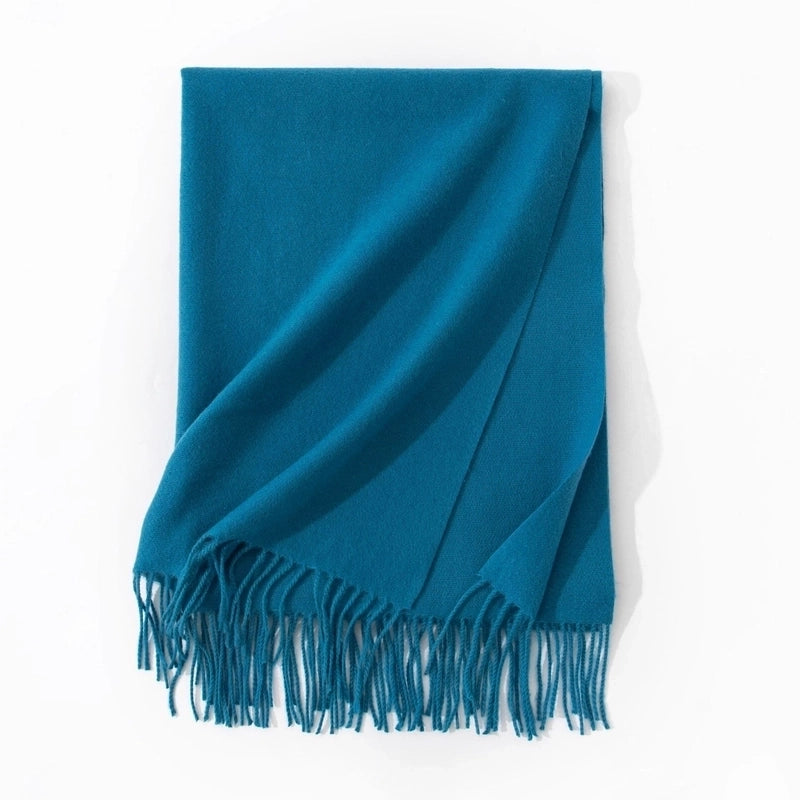 Scarf Winter Warm Windproof Shawl Women’s High-end Korean Style Women’s Cashmere Scarf
