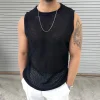  Stylish Mesh Sleeveless Top for Men - Perfect for Summer Outfits by Inlyline