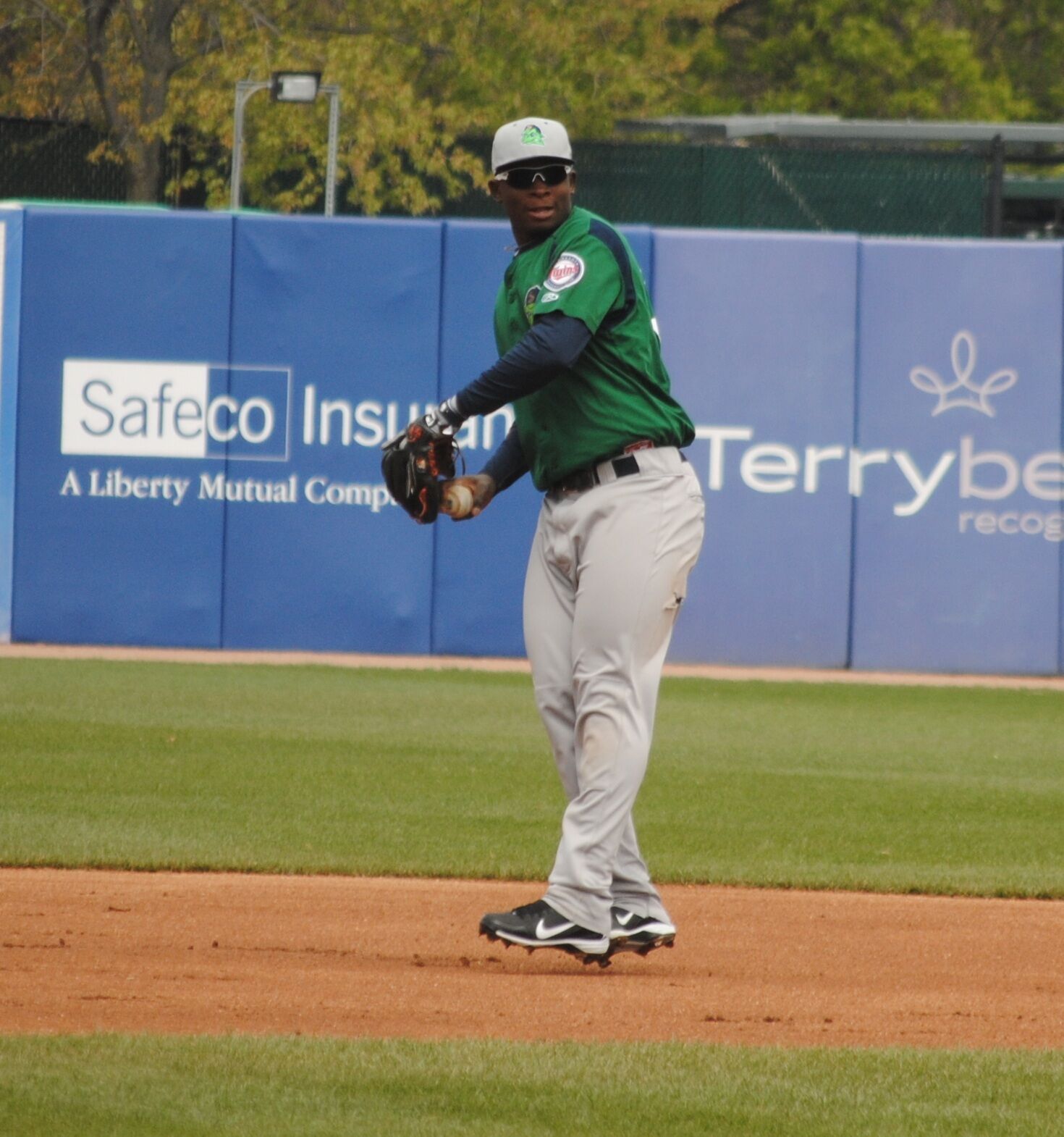 Miguel Sano color 8x10 Photo Poster painting Beloit Snappers Minnesota Twins TOP prospect a