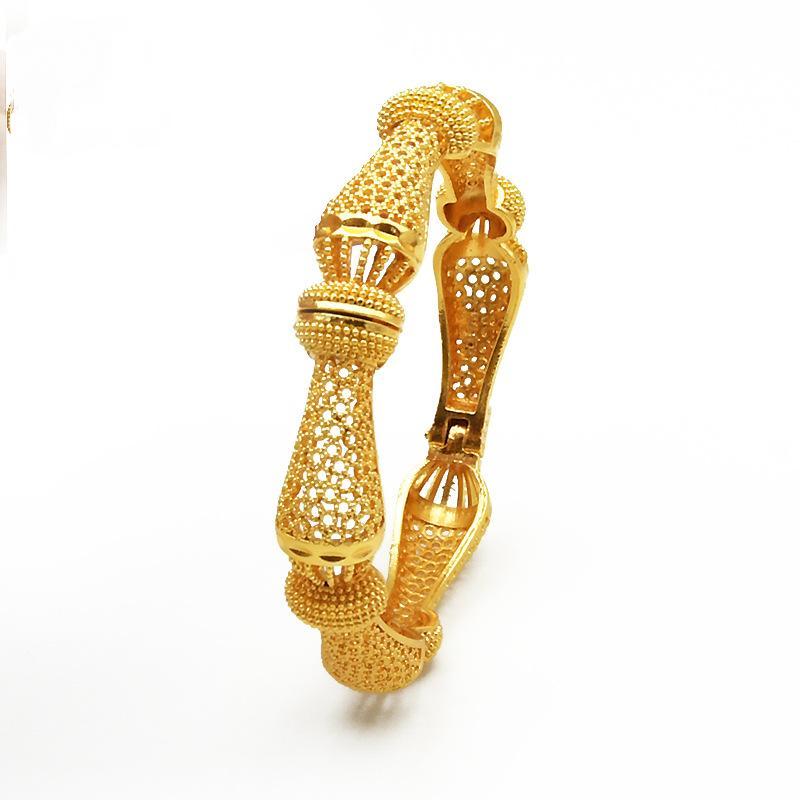 Gold Plated Openwork Jewelry Bridal Wedding Bracelet | Oxredo Shop Ramadan Sale