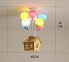 Balloon Creative Dream Cartoon Flying House Ceiling Lamp lampswell