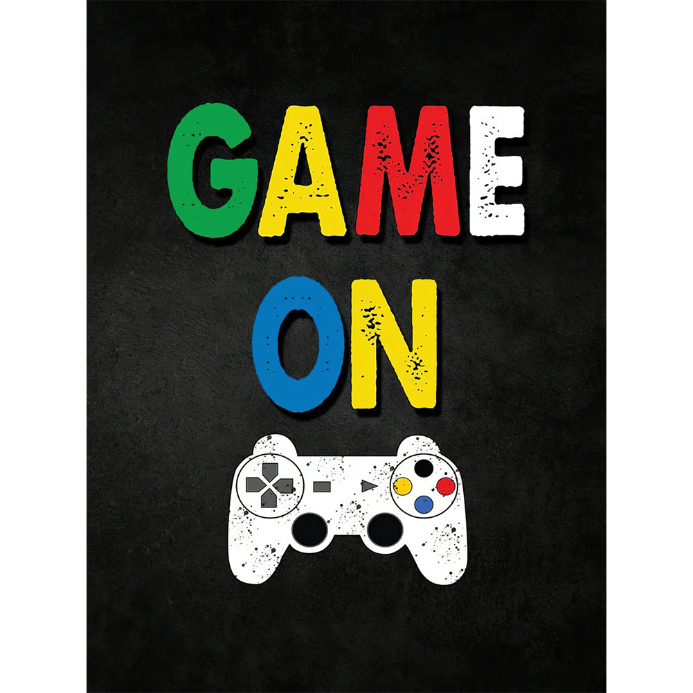 

Game On - Round Drill Diamond Painting - 30*40CM, 501 Original