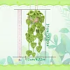 Turtleback Leaf Beginners Crochet Kit, hanging basket Crochet Starter Kits with Step-by-Step Video Tutorials, Hanging Potted Plants Knitting Starter Pack for Beginners Decoration
