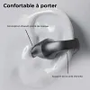 Casque d'&Eacute;coute &agrave; Conduction Osseuse Avec Clip d'Oreille Sans Fil