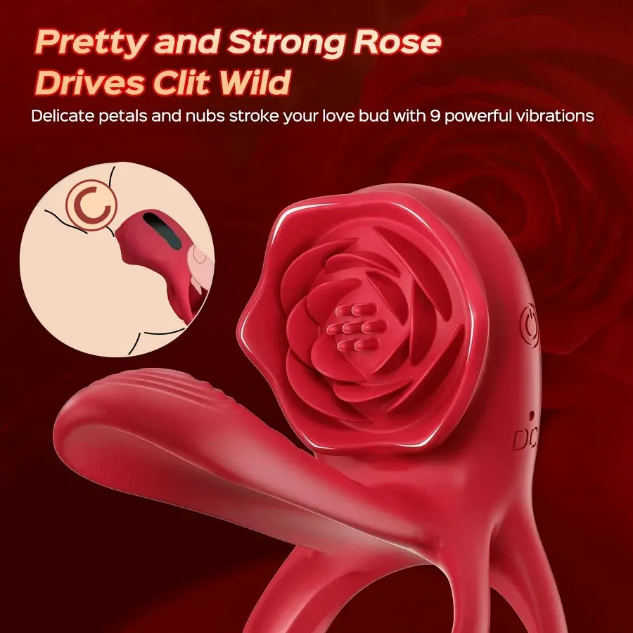 clitoris rose toy Blossom Suction Rose Toy main image 1