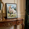 Diamond Painting-DIY Special Shaped Drill Pearl Painting Horse(30x40cm)