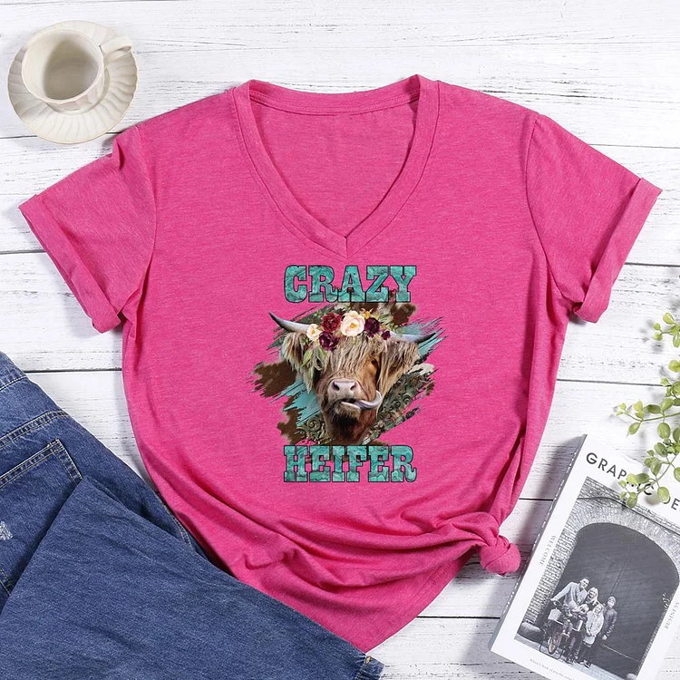 crazy heifer t shirt