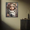 Diamond Painting -DIY Full Square Drill Little Girl(45x55 CM)