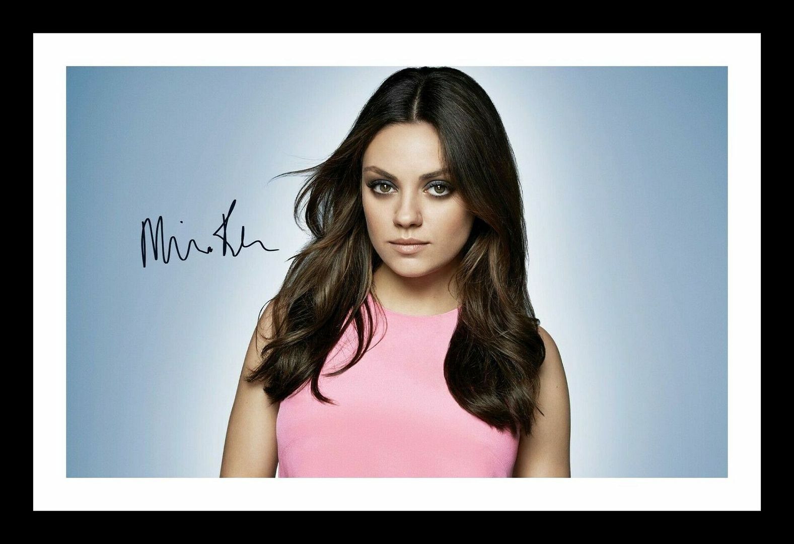 Mila Kunis Autograph Signed & Framed Photo Poster painting 3