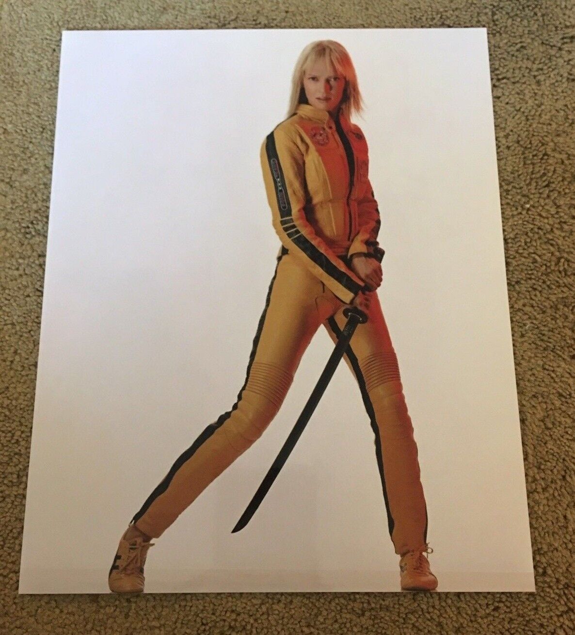 Uma Thurman Kill Bill Color 8x10 Photo Poster painting #2