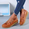 Women&lsquo;s Flat Loafer Ballet Leather Breathable Casual Shoes