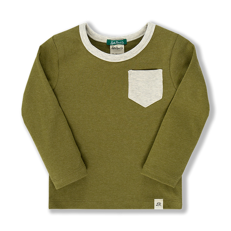 Moss Long Sleeve Pocket Shirt