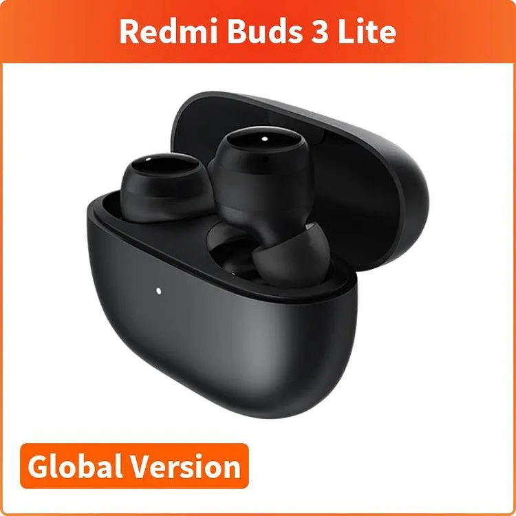 ⚡🎧Xiaomi Redmi Buds 3 Lite TWS Bluetooth 5.2 Earphone Headset IP54 18 Hours Battery Life Mi Ture Wireless Earbuds 3 Youth Edition