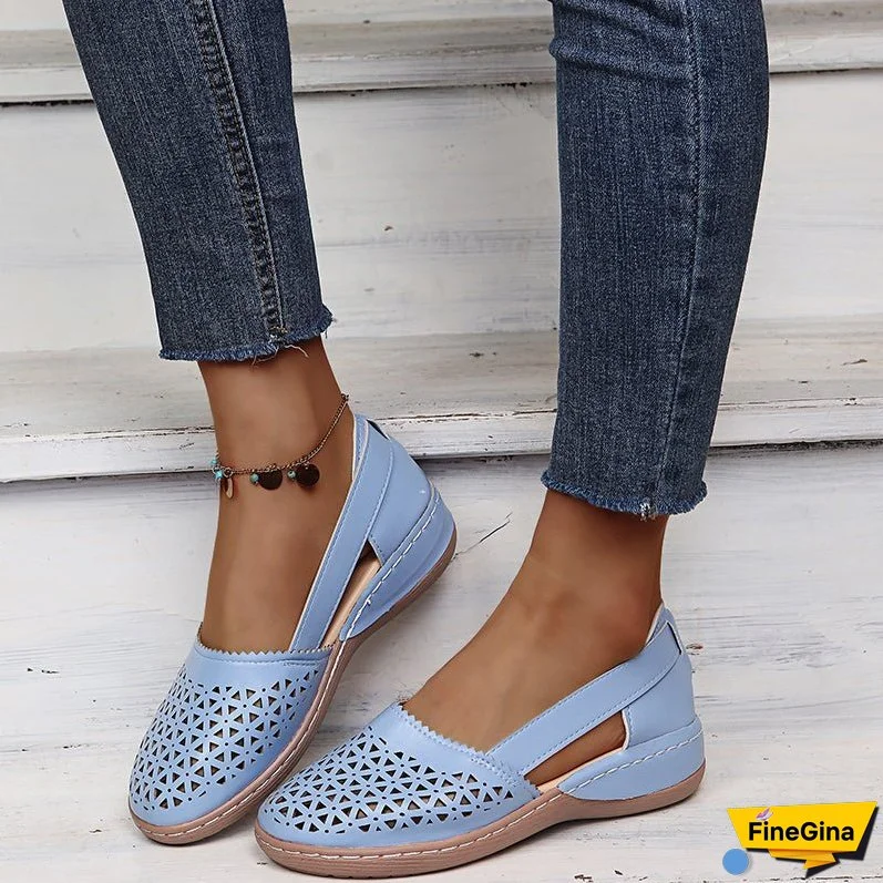 Orthopaedic hollow sandals