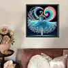 Jupe de danse fille-sp&eacute;cial en forme de peinture de diamant-30 * 30cm