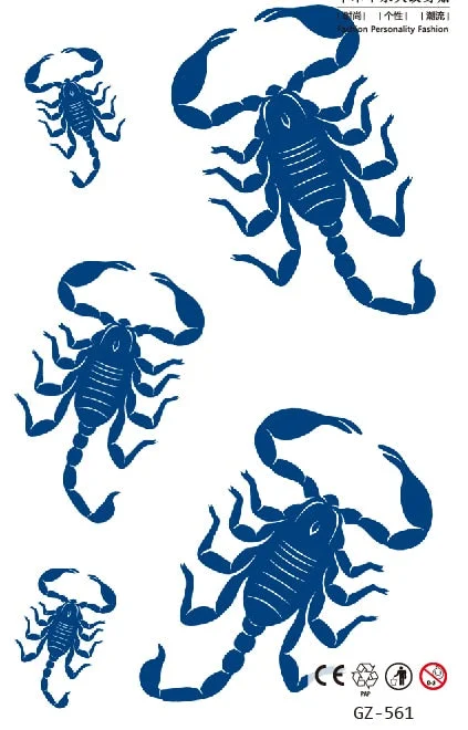 Temporary Waterproof Tattoo Stickers Seductive Snake Flower Ink Lasting Sexy Girls Arm Chest Waist Buttocks Realistic Fake Tatoo