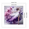 (Counted/Stamped)Flower Dance Girl-11CT Cross Stitch 45*45cm