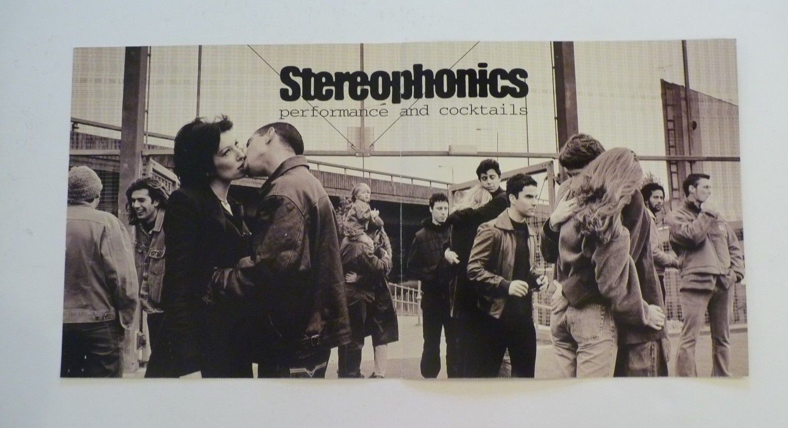 Stereophonics Performance Cocktails Cardboard LP Record Photo Poster painting Flat 12X24 Poster