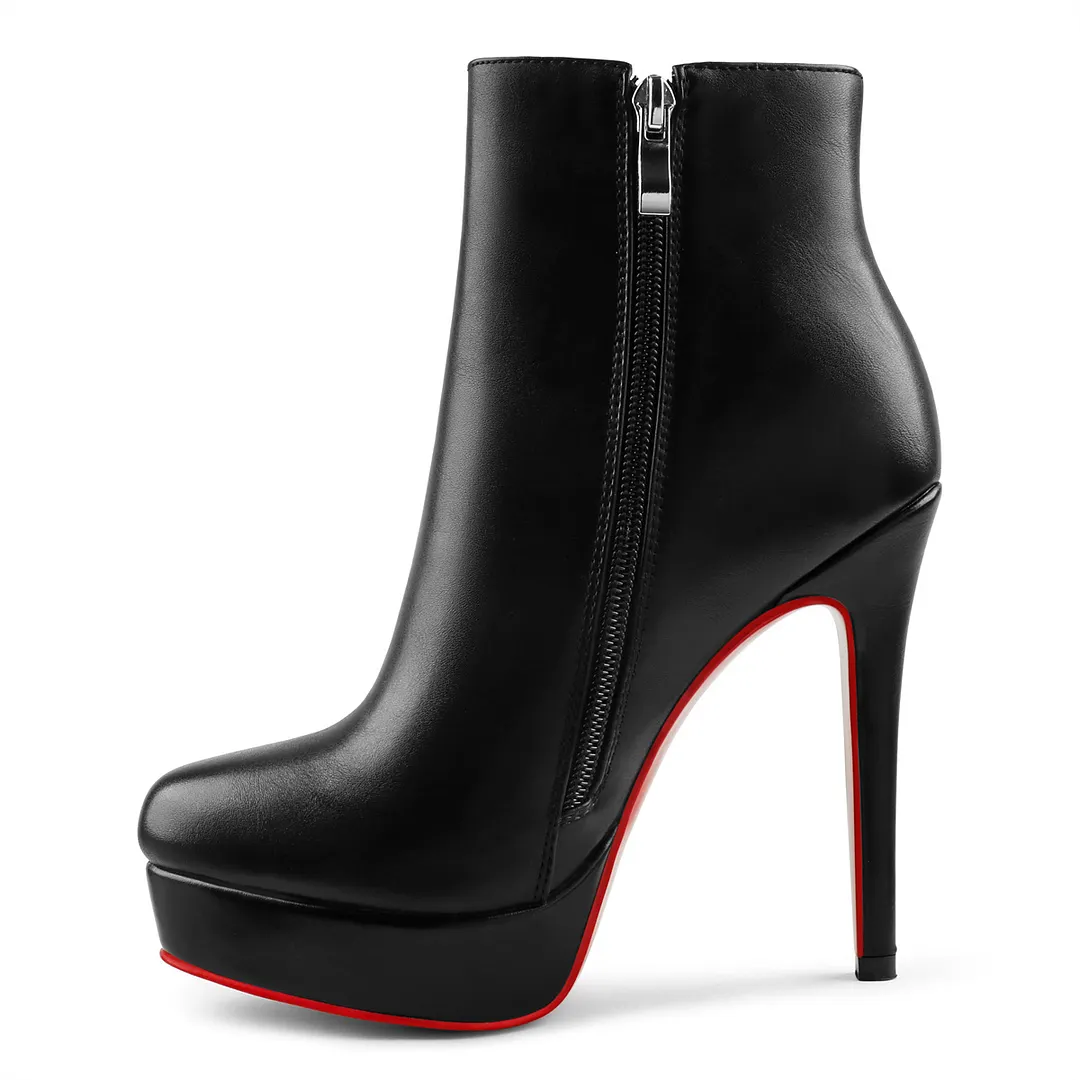 120mm Women's Platform Fashion Bianca Booty Heels-vocosishoes
