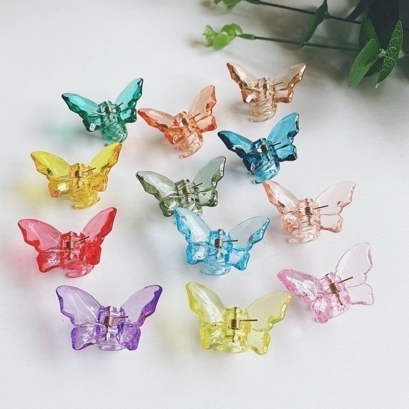 Fashion Butterfly Plastic Hair Claws 1 Piece