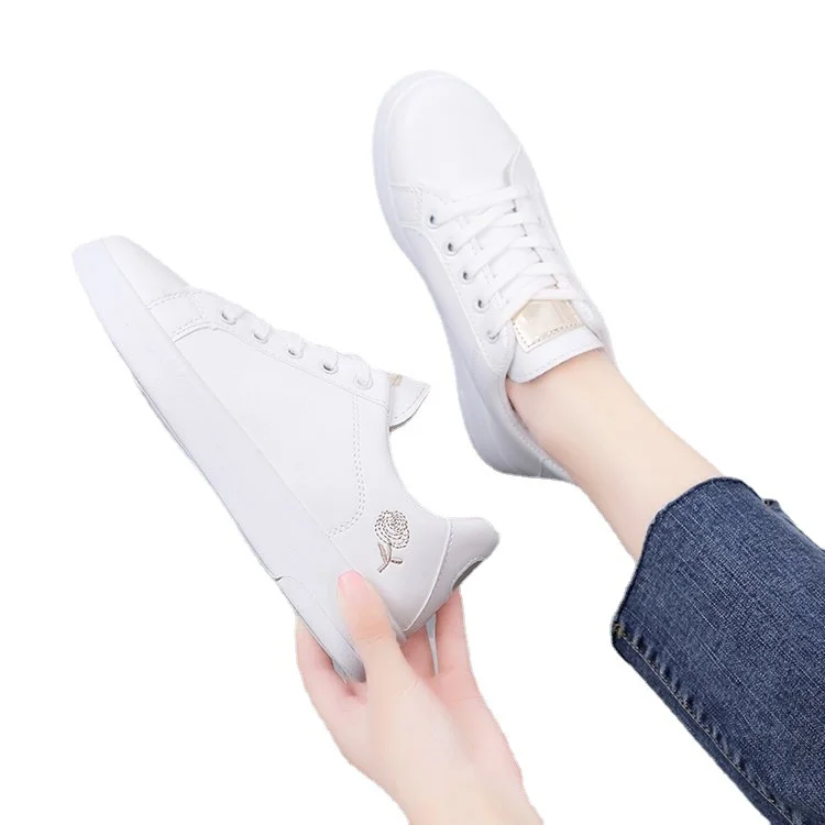 Churchf Churchf White Shoes Spring Shoes 2023 New Women's Shoes Korean Version Spring Board Shoes Students Leisure Spring And Autumn Flat Lace Single Shoes