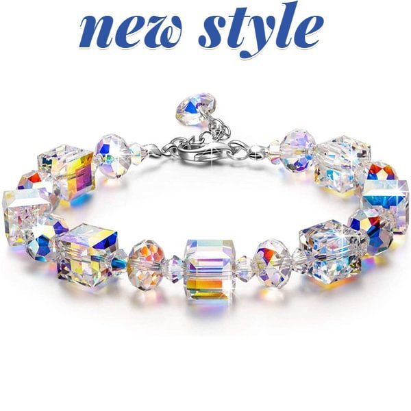 New Bracelets Made with Crystals From Austria, Gifts for Women, Northern Lights Jewelry for Women, Gifts for Her, Birthday Gifts for Wife Best Friend Mom Grandma - Shop Trendy Women's Fashion | TeeYours