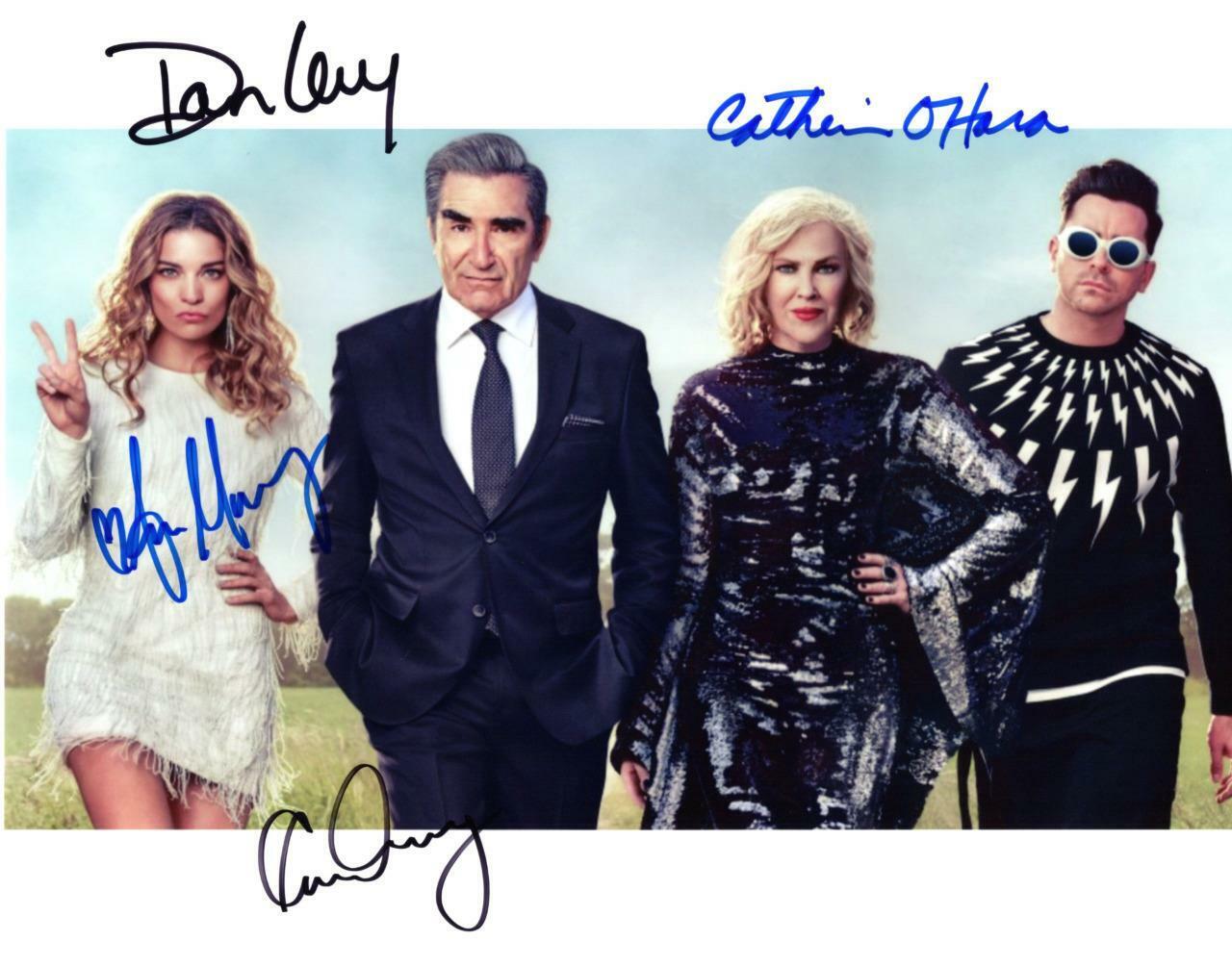 Catherine O'Hara Eugene Levy Murphy Levy signed 11x14 autographed Photo Poster painting + COA