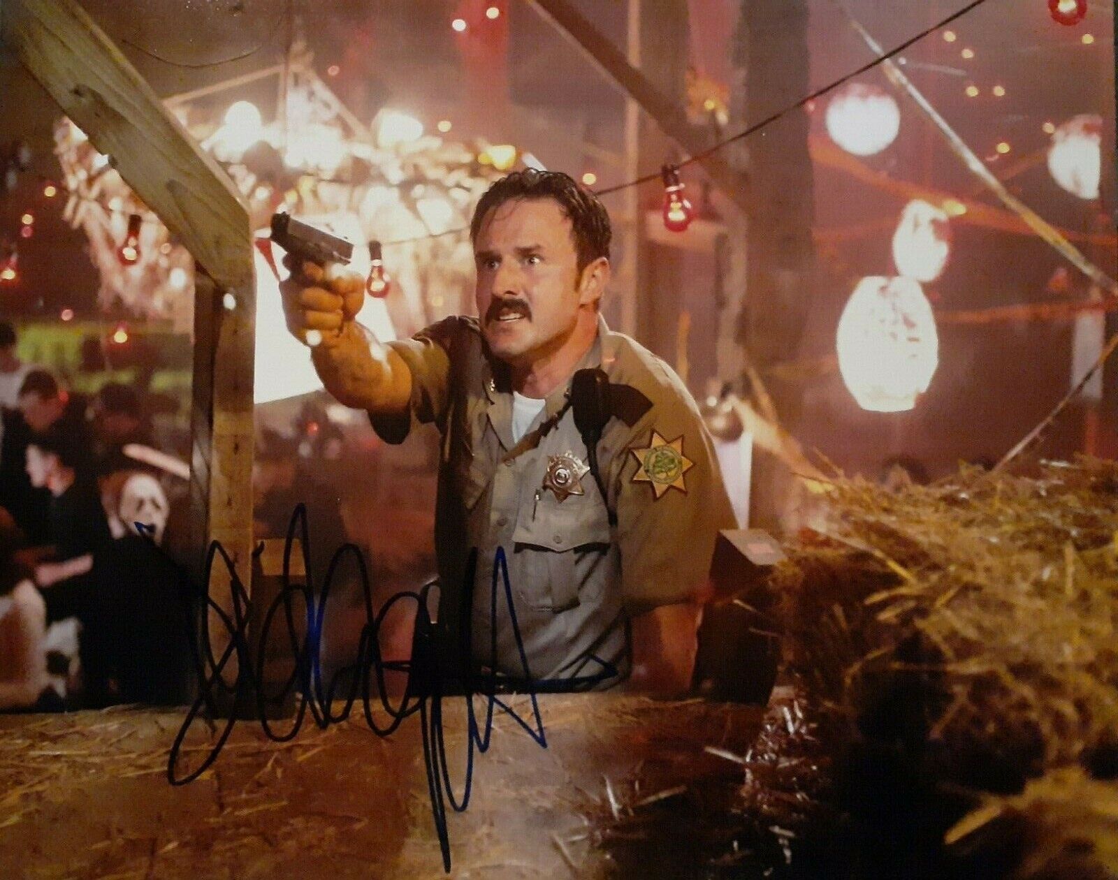 David Arquette signed 8x10