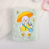 Lovely Cartoon Plush B6 Portable Writing Paper Notebooks Diary Kids Creative Stationery Gift