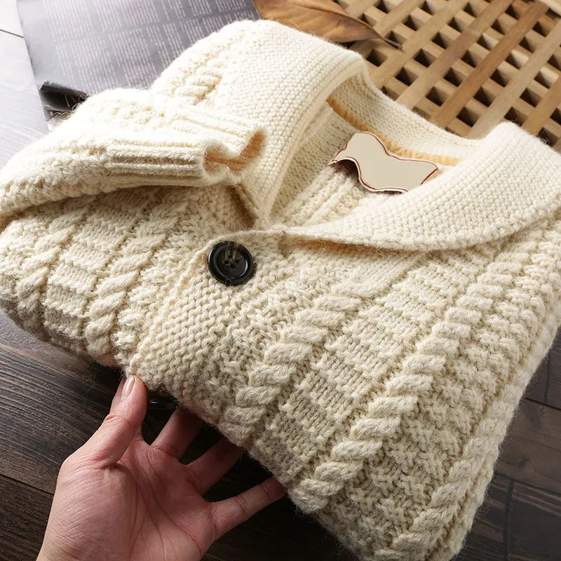 Raffael Mandarin Collar Cardigan