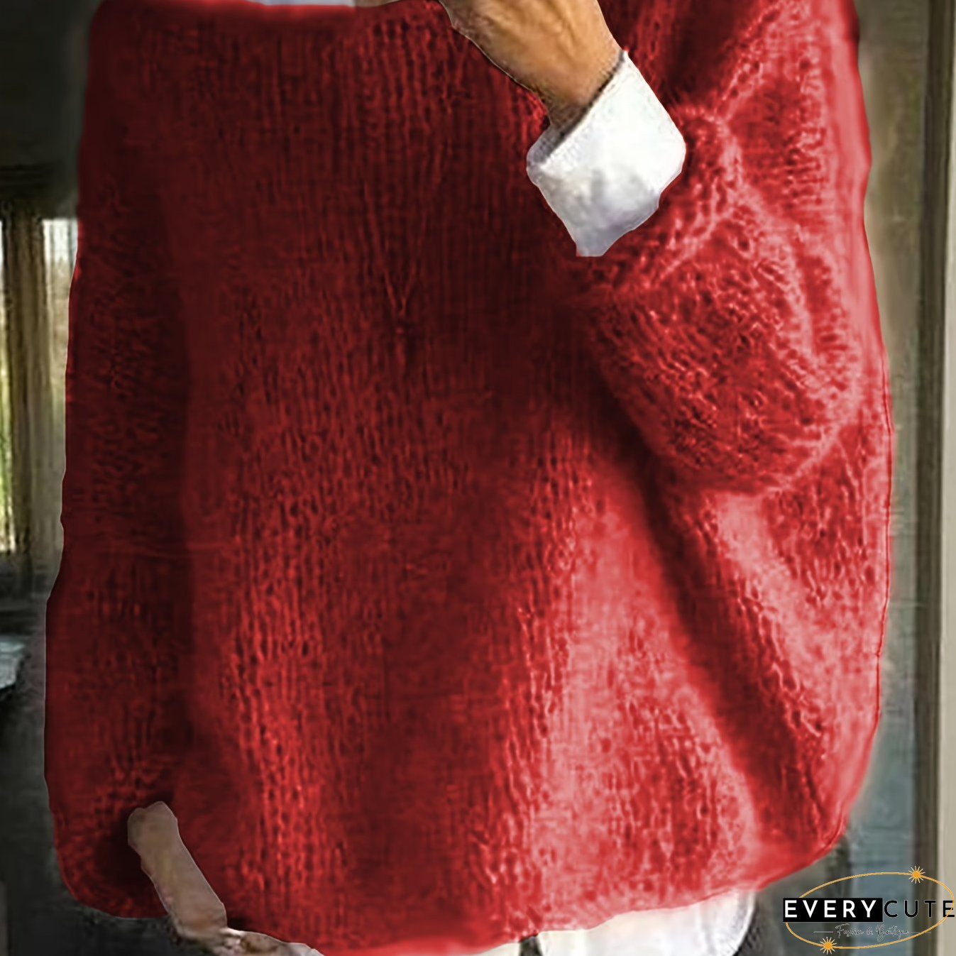 Edgy and snug Sweater