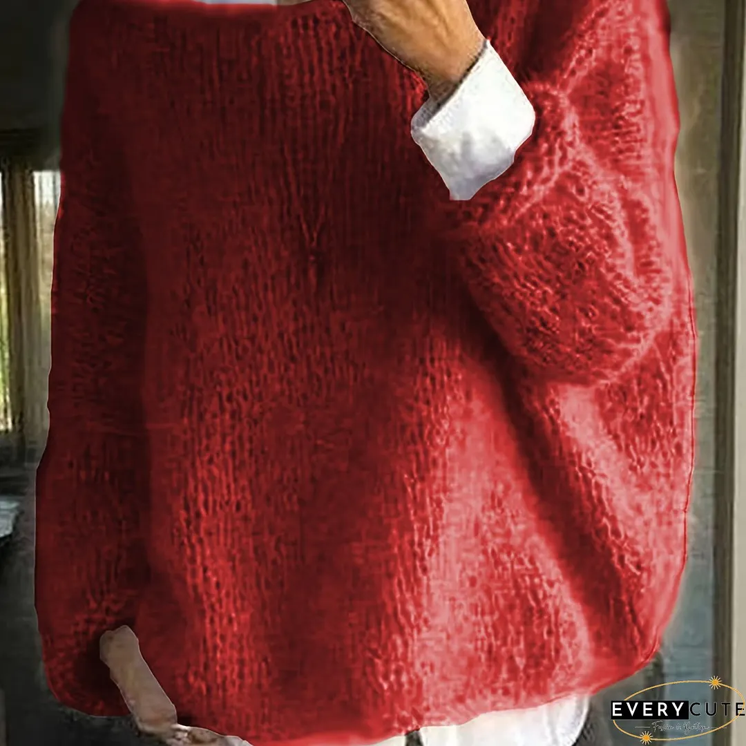 Edgy and snug Sweater