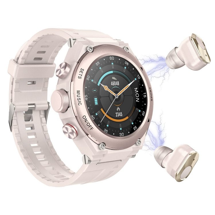 smart watch 2 in 1 earphones