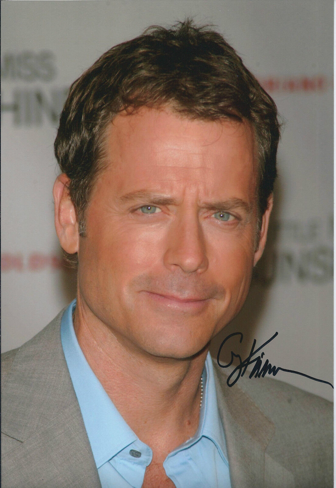 Greg KINNEAR Signed Autograph 12x8 Photo Poster painting COA AFTAL Invincible We Were Soldiers