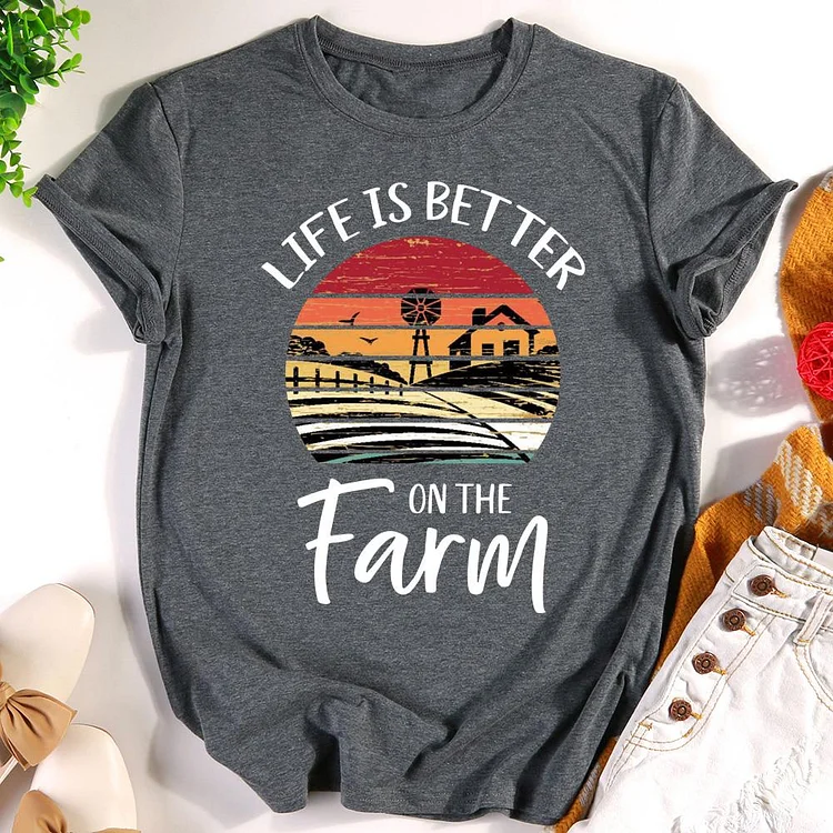 ANB -   Life Is Better on the Farm Retro Tee-012046