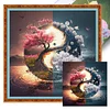 Tai Chi Tree Of Life-11CT Stamped Cross Stitch 40*40cm/15.75*15.75in tapestrymarket