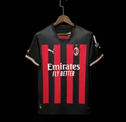 Maillot Domicile AC Milan 21/22 - Taille L - Numéros Giroud, Theo, Tonali, Leao, Etc.