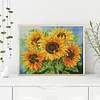 Sunflower - 11CT Stamped Cross Stitch - 46*36cm