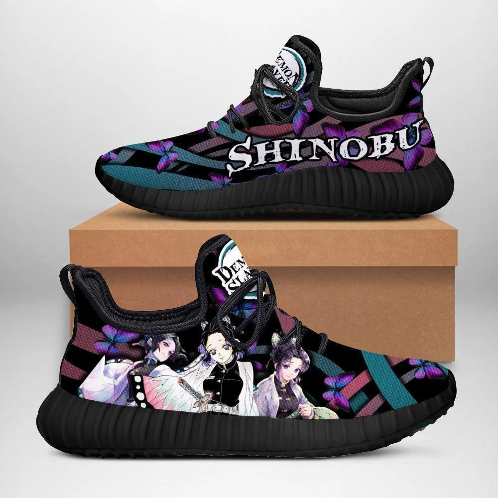 Demon Slayer Shinobu Kocho Reze Shoes Custom Anime Sneakers